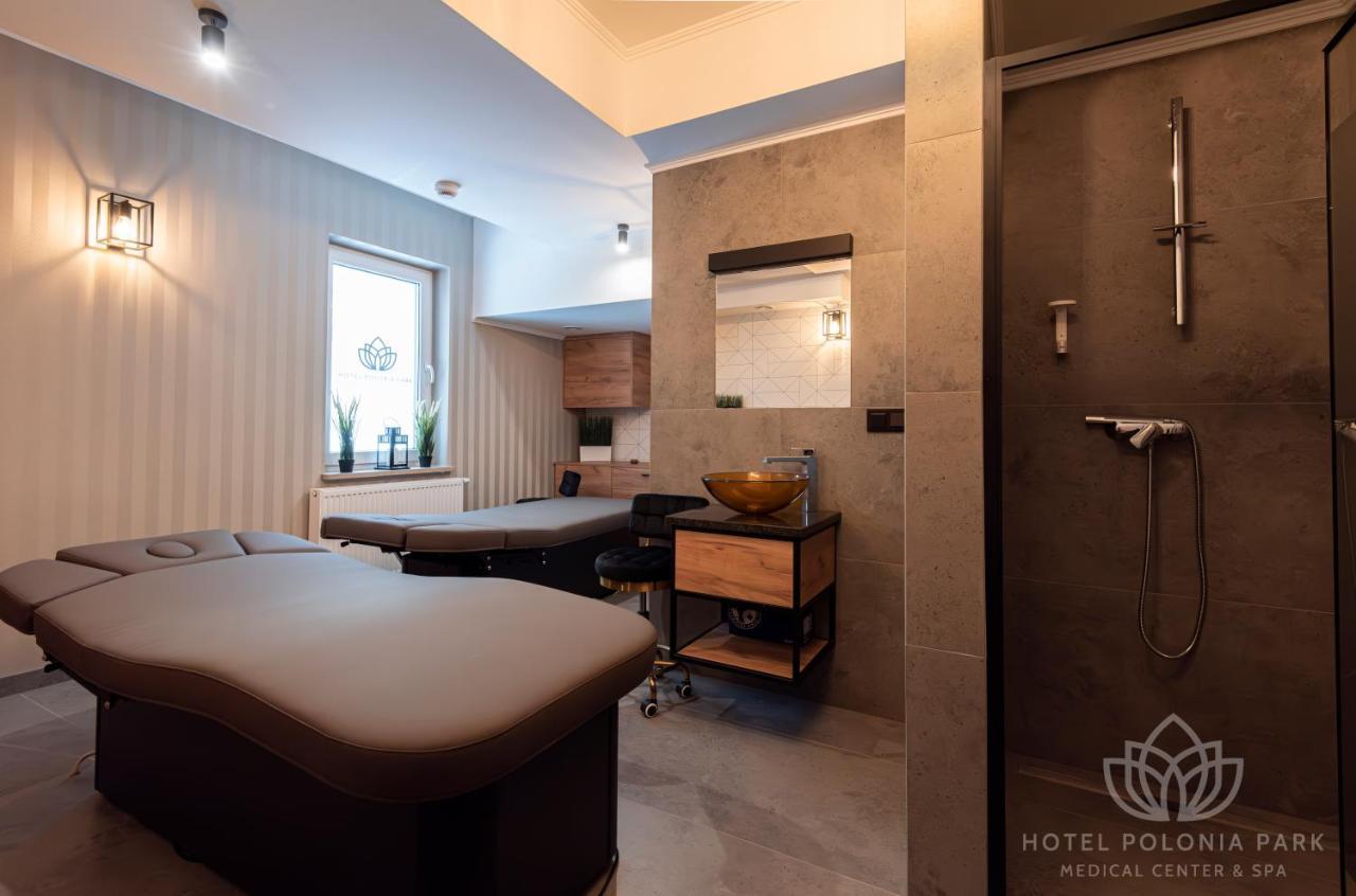 Hotel Polonia Park Medical Center & Spa Busko-Zdrój Dış mekan fotoğraf