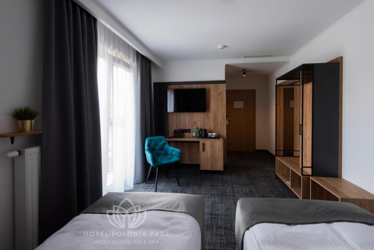 Hotel Polonia Park Medical Center & Spa Busko-Zdrój Dış mekan fotoğraf