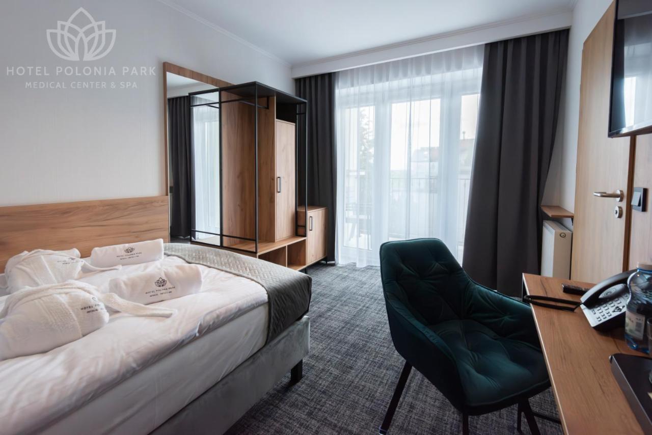 Hotel Polonia Park Medical Center & Spa Busko-Zdrój Dış mekan fotoğraf