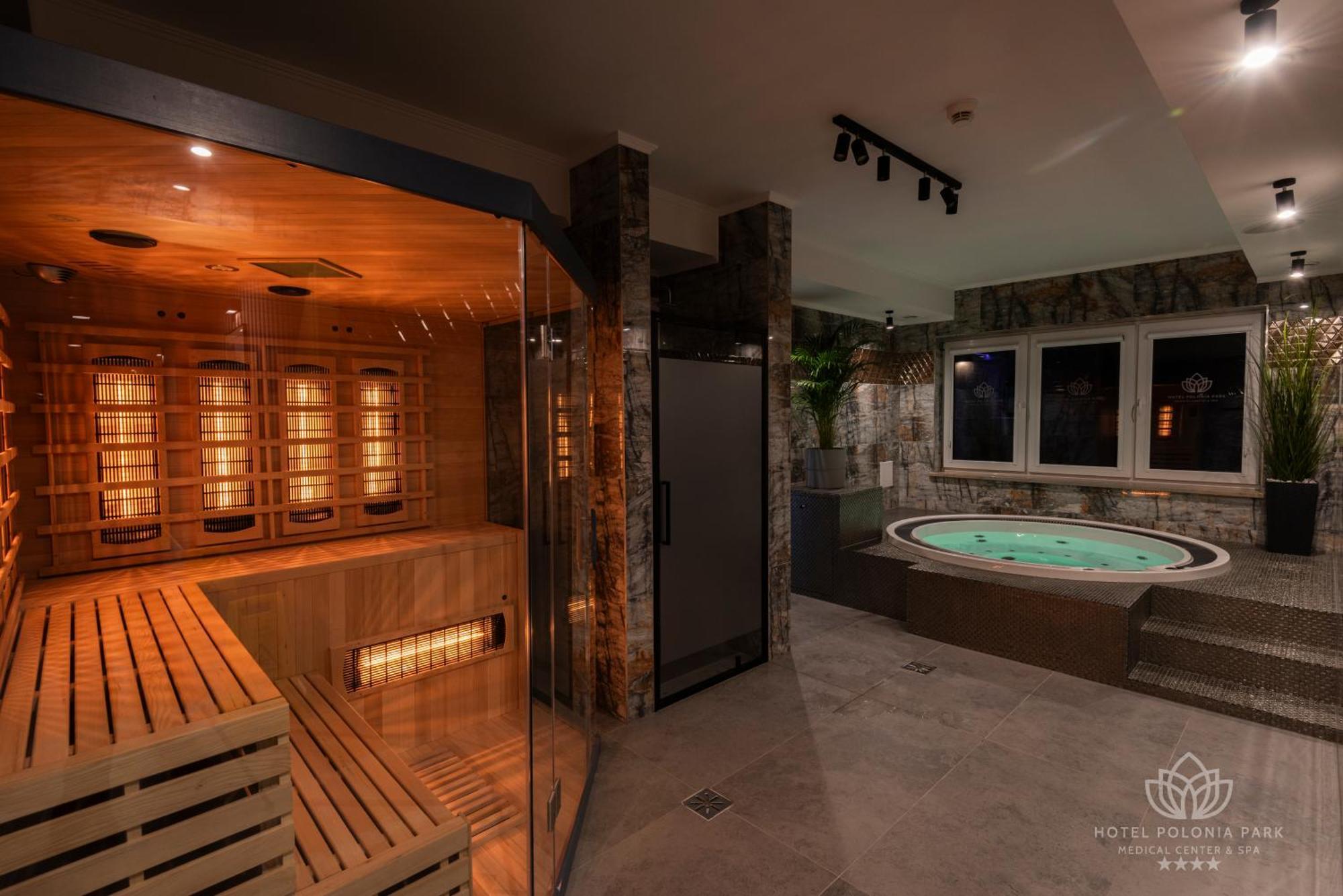 Hotel Polonia Park Medical Center & Spa Busko-Zdrój Dış mekan fotoğraf